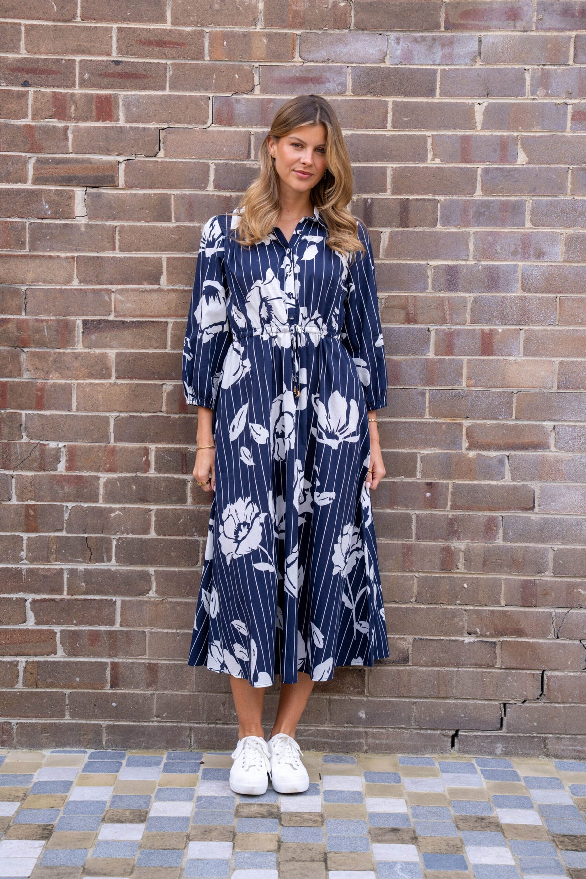 Kaitlyn Dress Navy