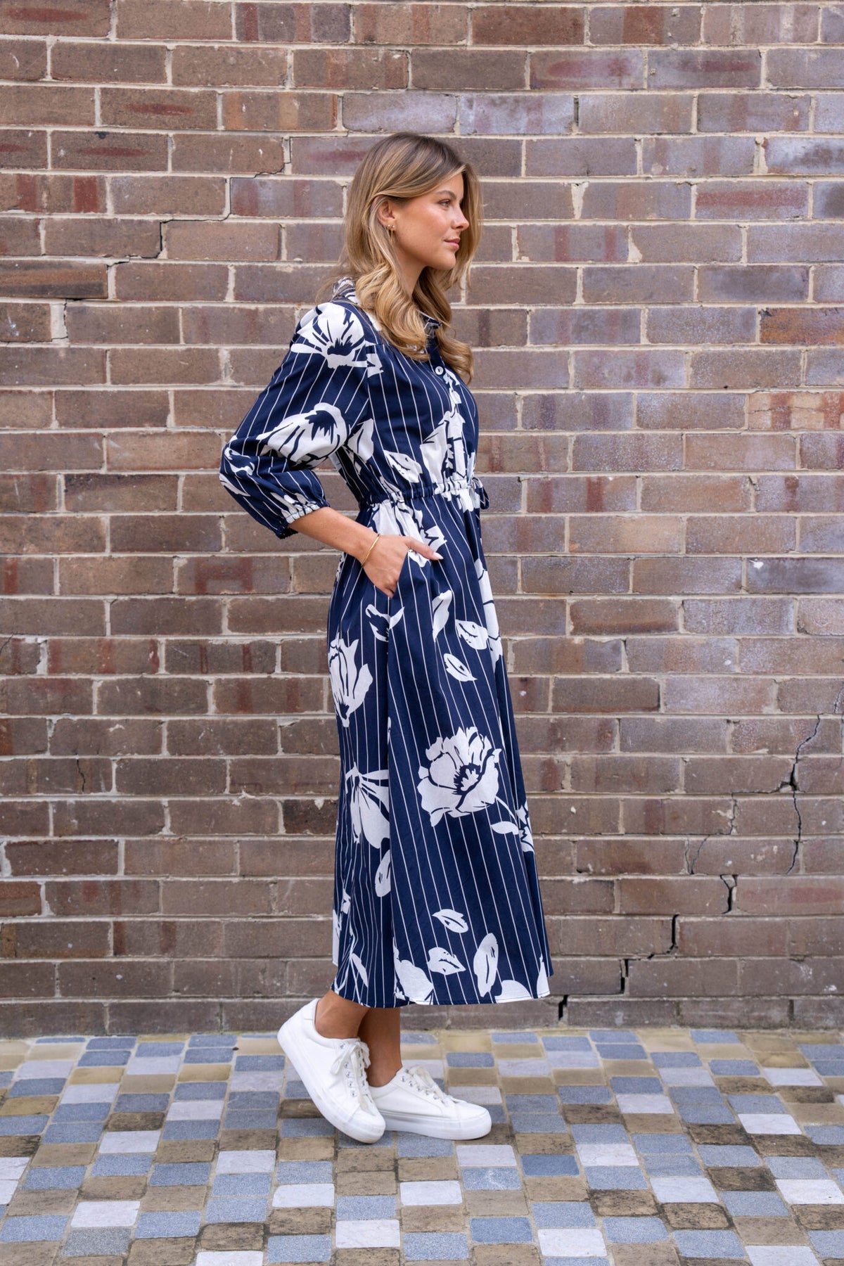 Kaitlyn Dress Navy