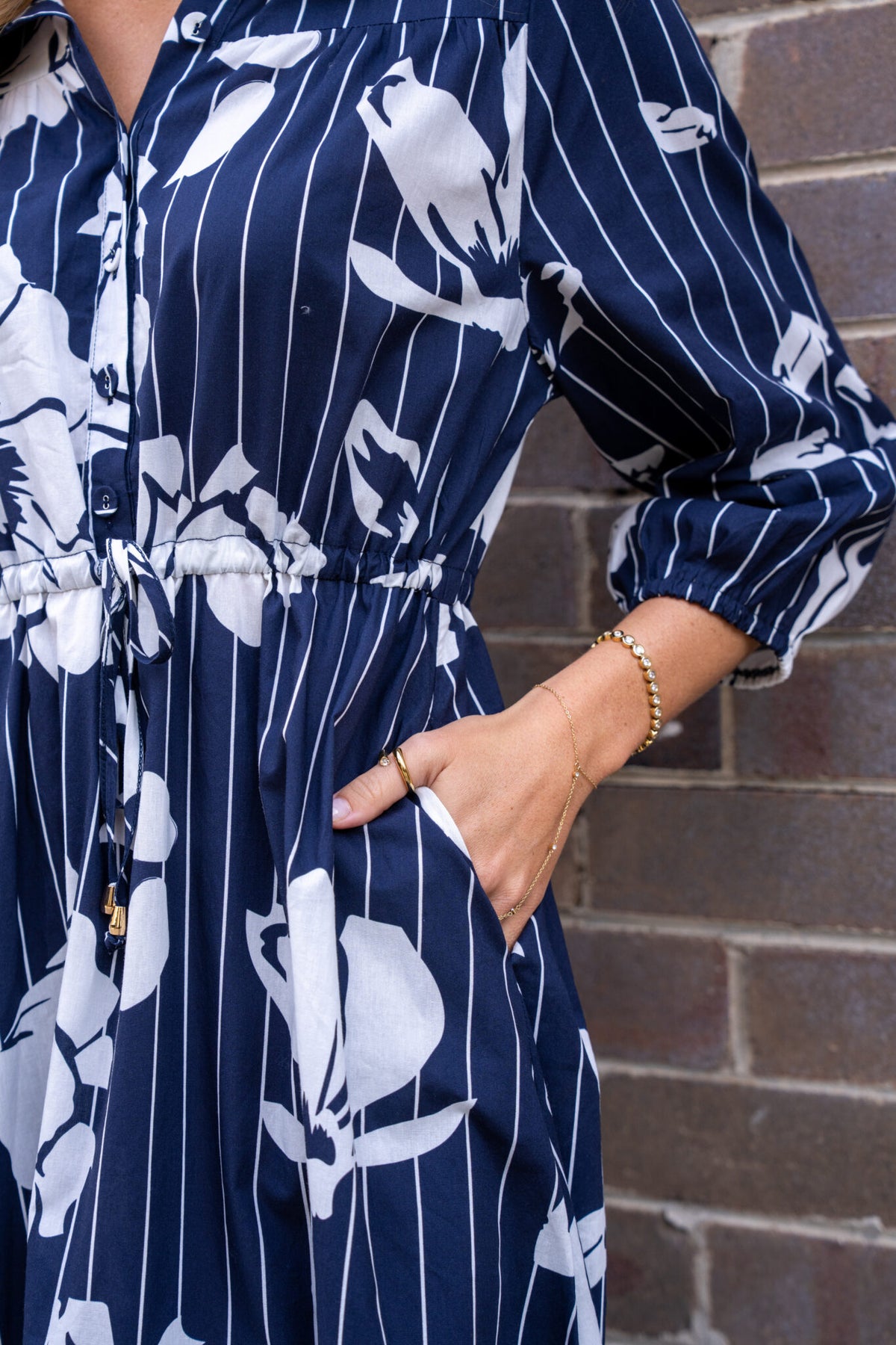 Kaitlyn Dress Navy