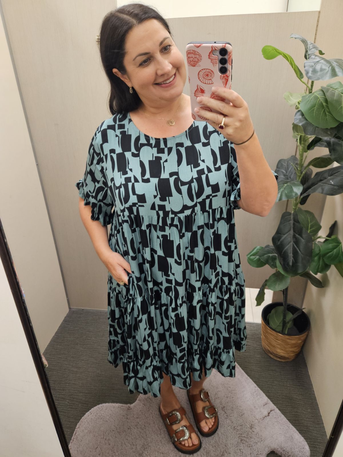 Sienna Dress Green