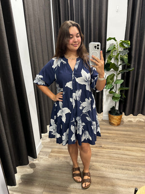 Midnight Lily Dress