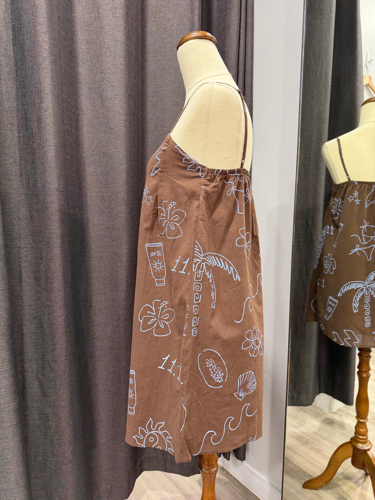 Sydney Dress Chocolate