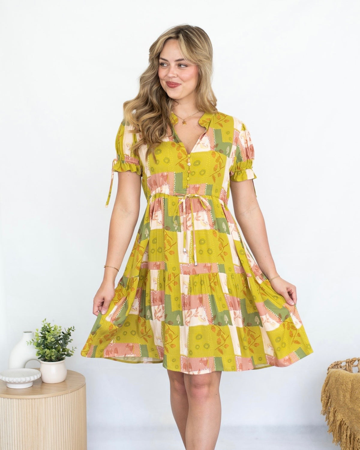 Winnie Dress Olive