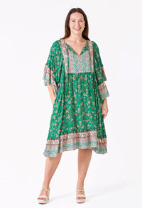 Sariah Dress Green