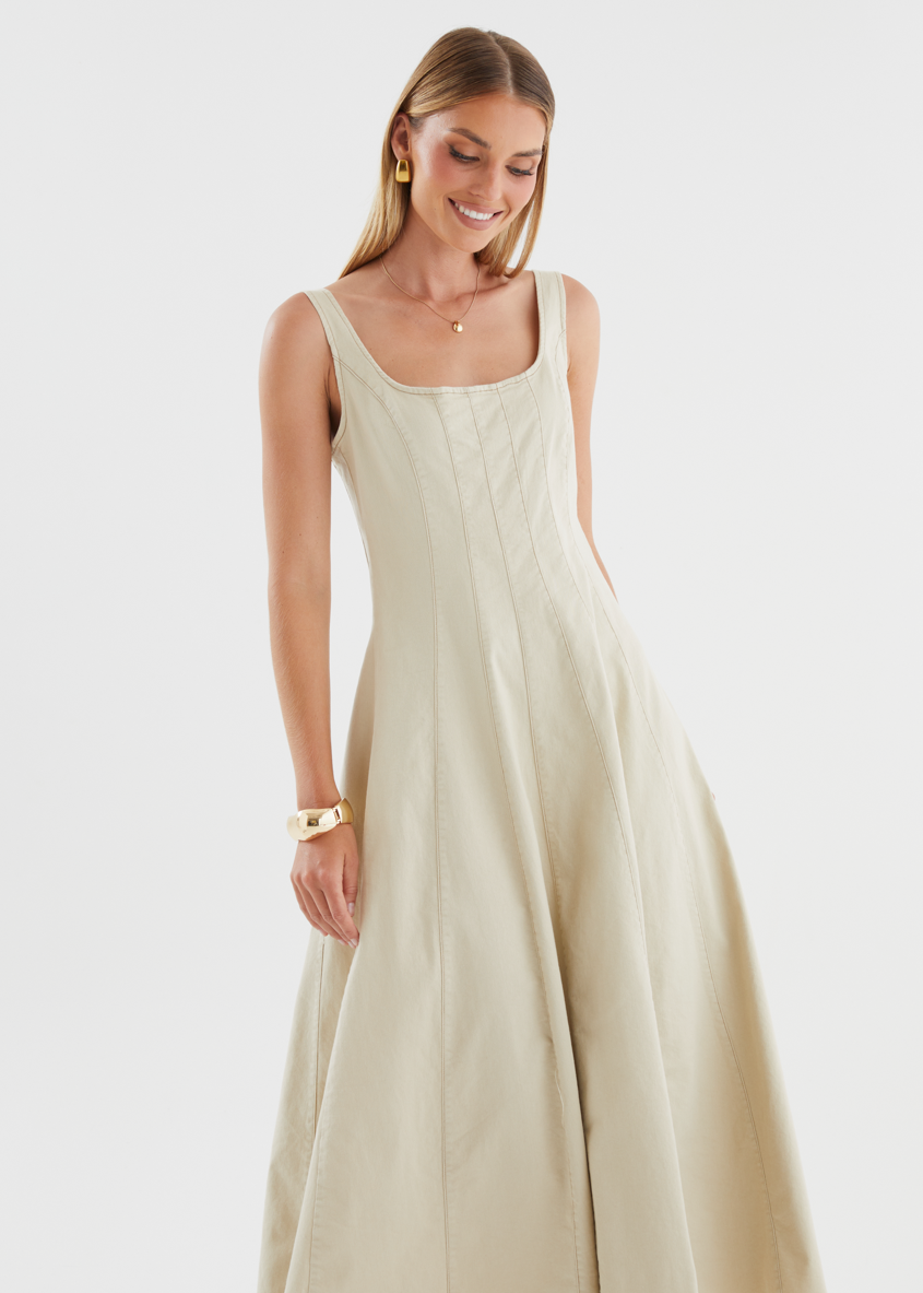 Adrienne Dress Sand