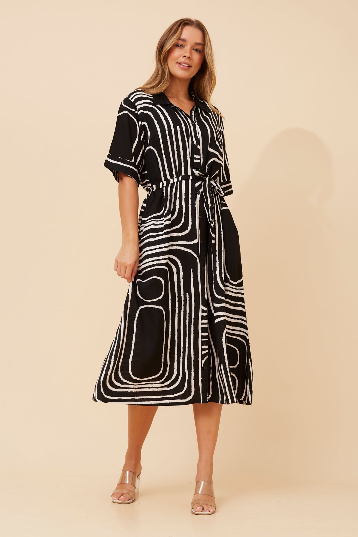 Ranelle Dress Abstract