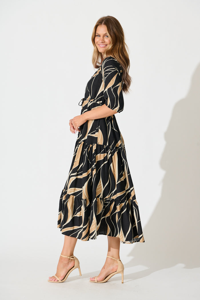 Madeleine Dress Black