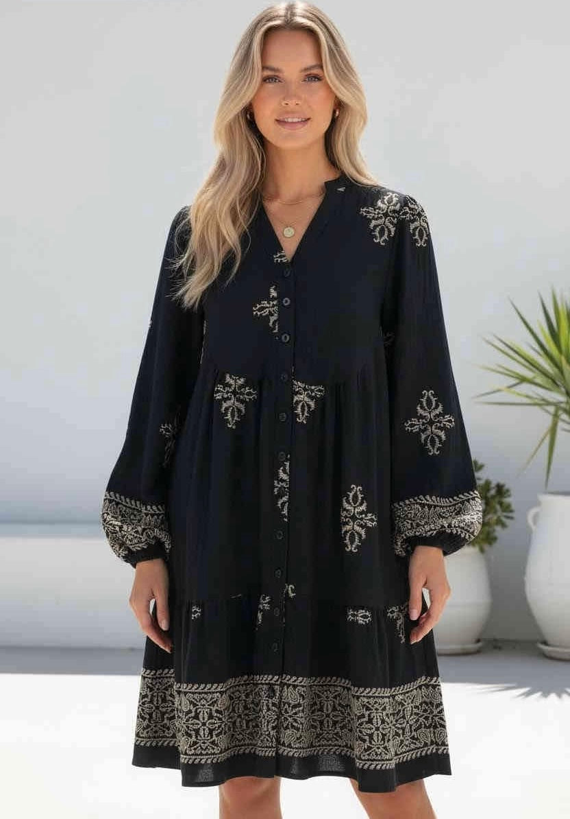 Sandine Dress Black