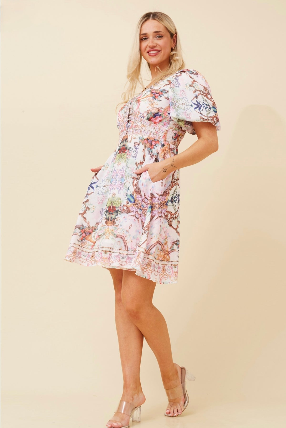 Celeste Dress Blush