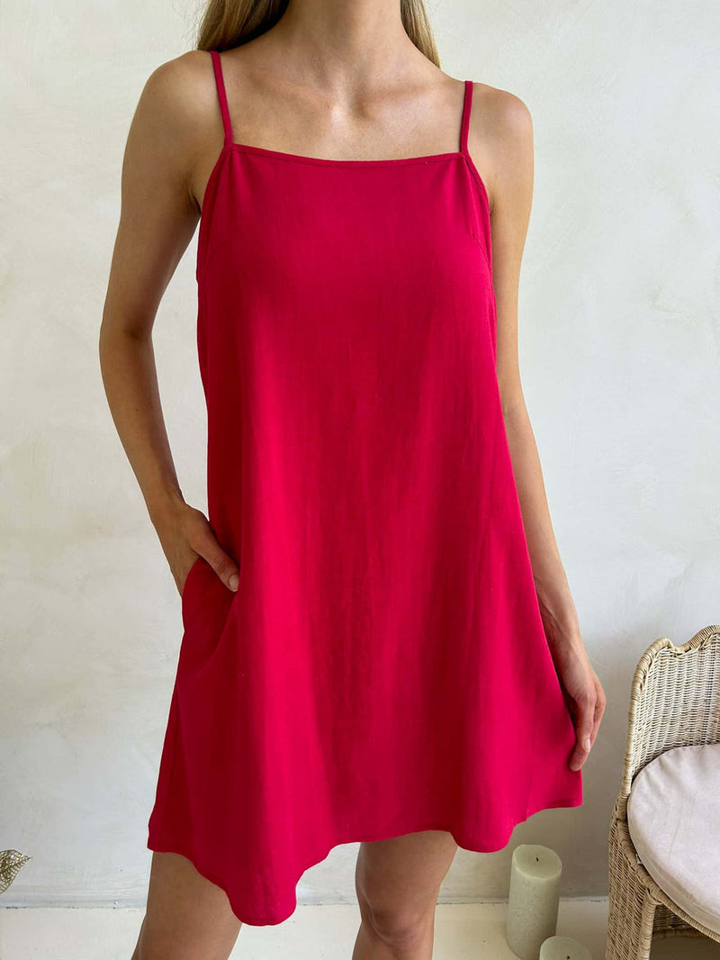 Rae Dress Red