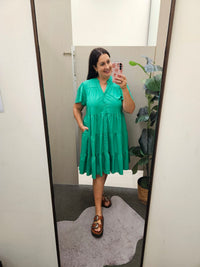 Liyana Dress Emerald