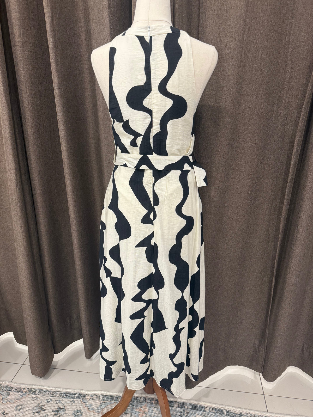 Zebra Drift Dress