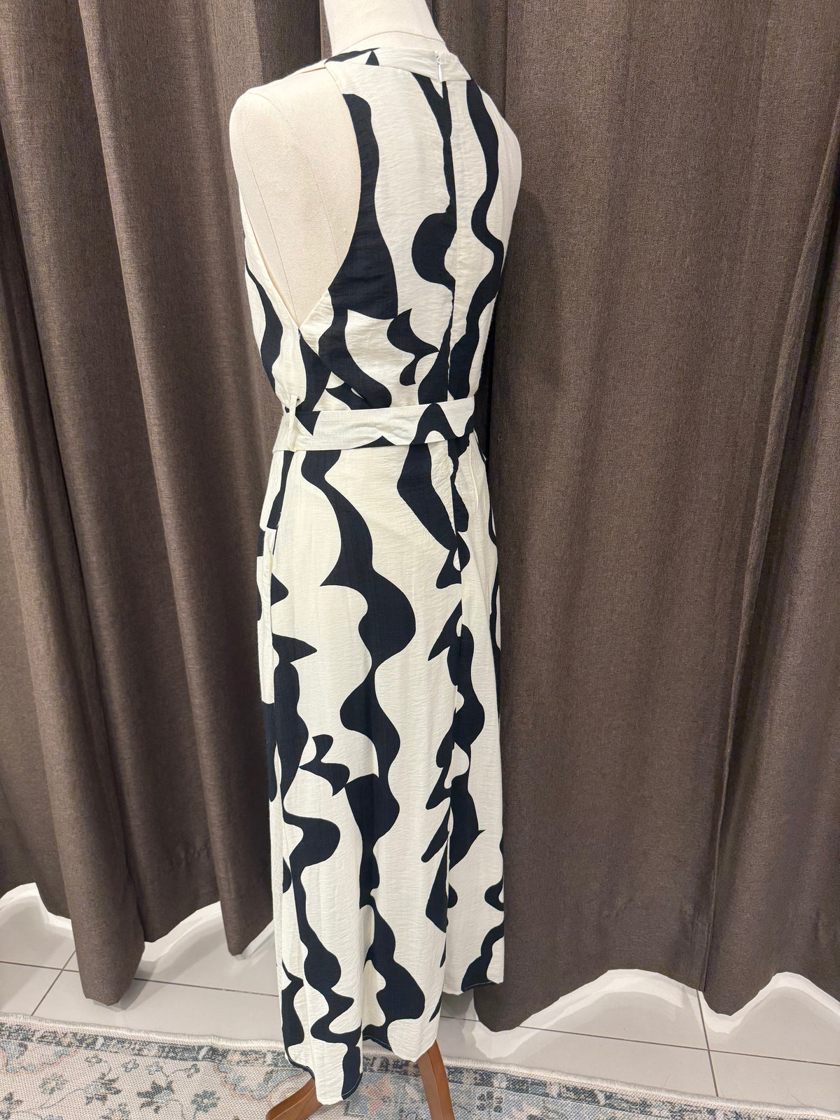 Zebra Drift Dress