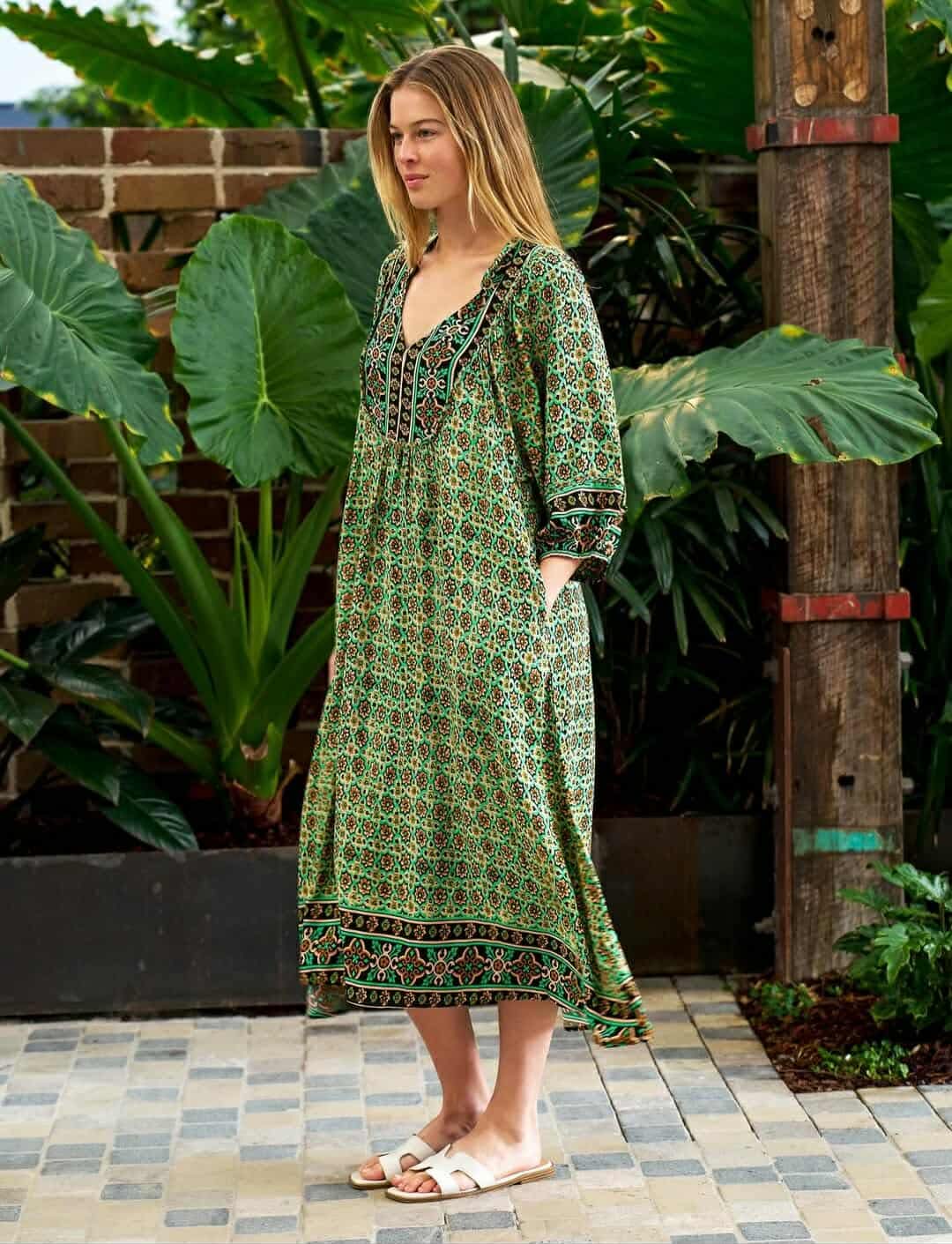 Neisha Dress Lime Green