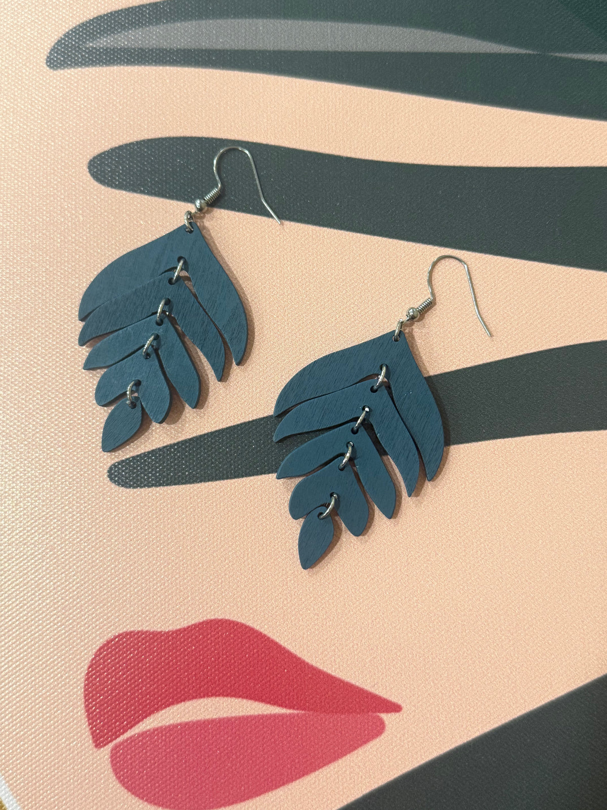 Skyla Earrings Navy