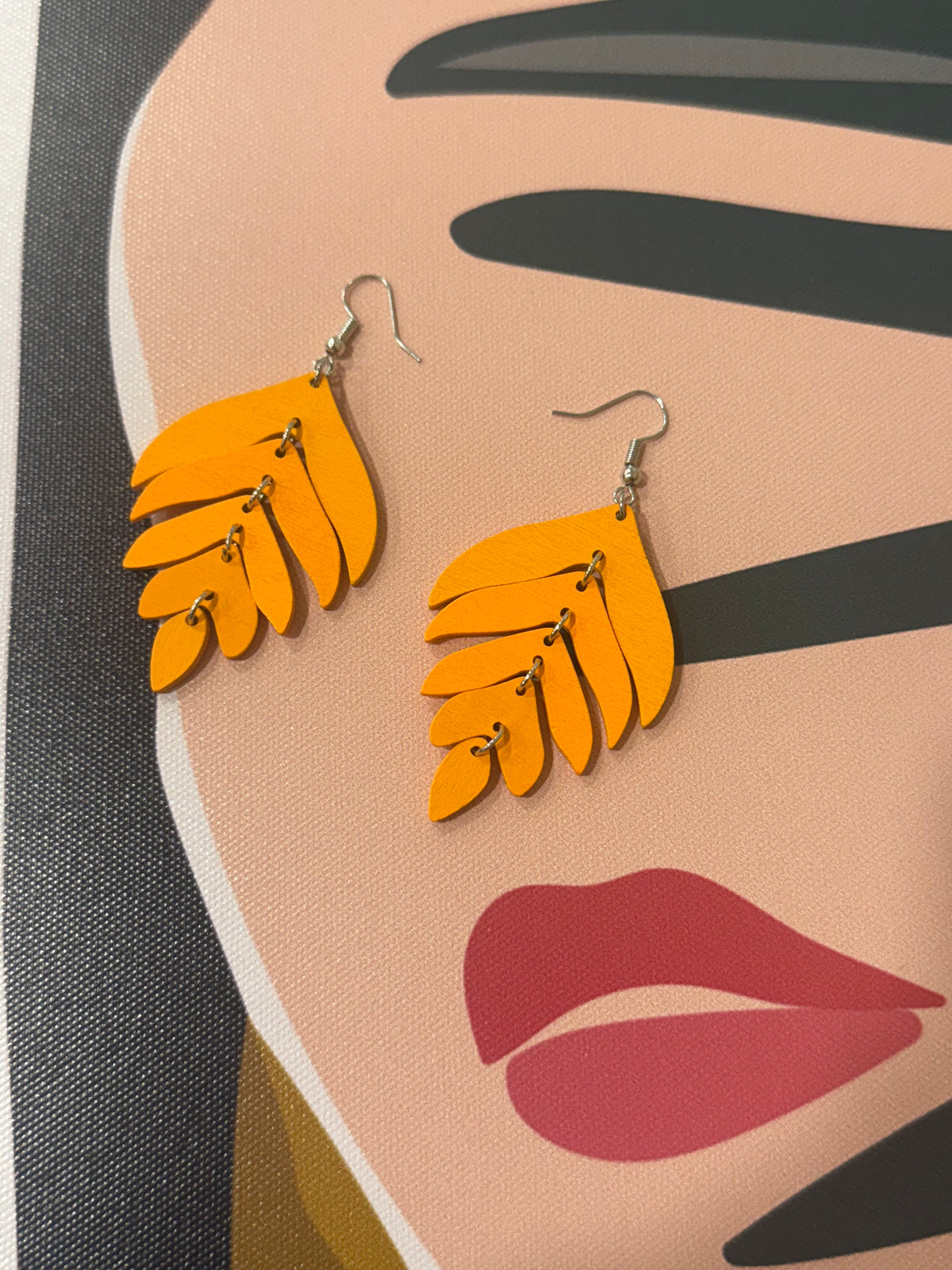 Skyla Earrings Orange