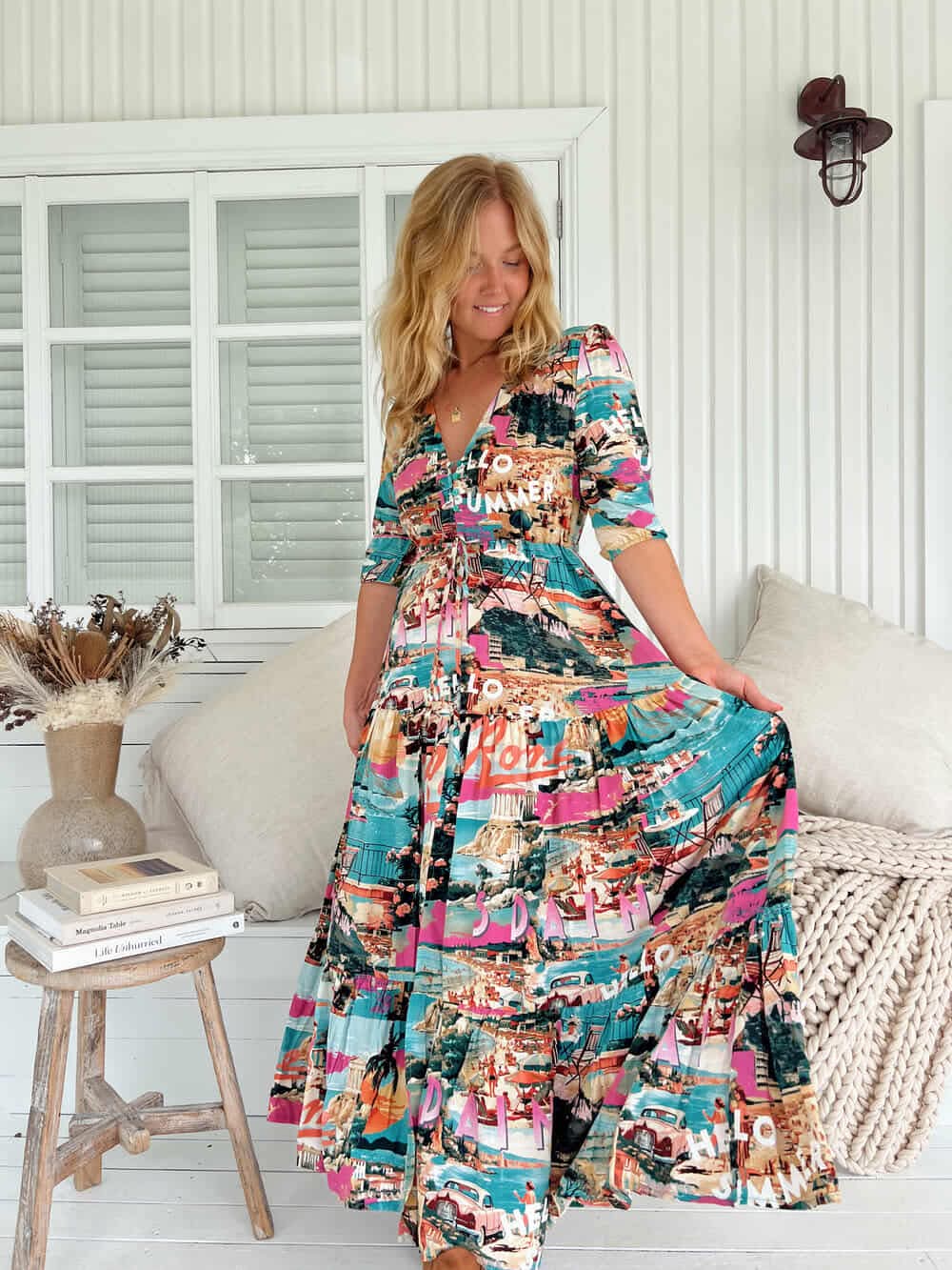 Rome Print Tessa Maxi