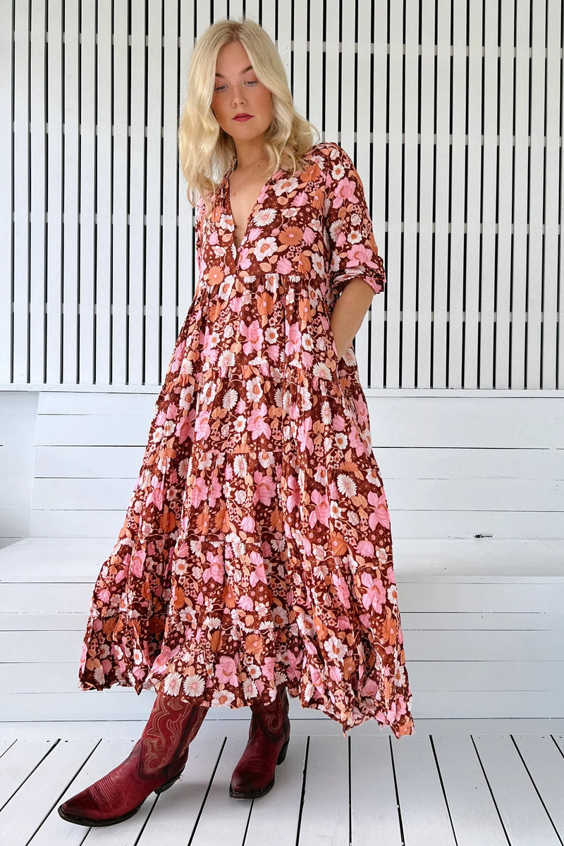 Pixie Print Tillie Maxi Dress