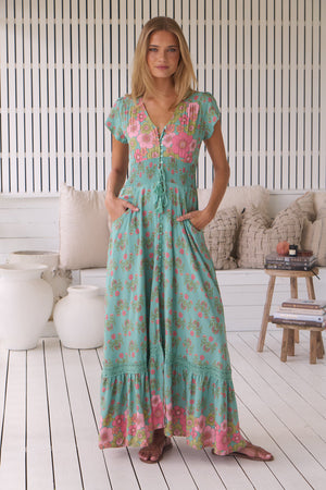 Meadowland Print Romi Maxi Dress