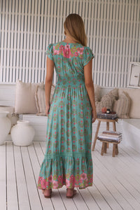 Meadowland Print Romi Maxi Dress