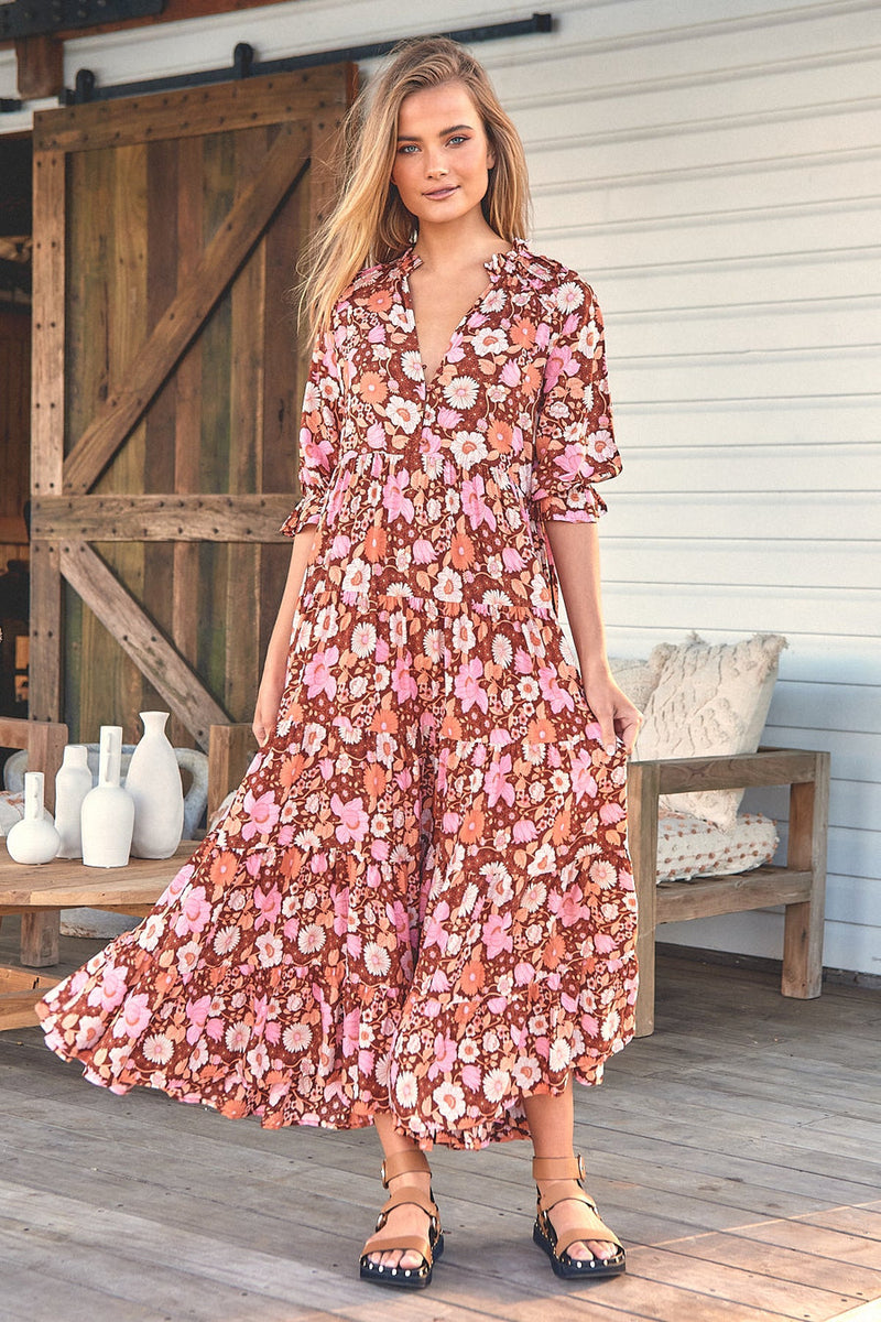 Pixie Print Tillie Maxi Dress