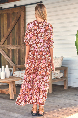 Pixie Print Tillie Maxi Dress