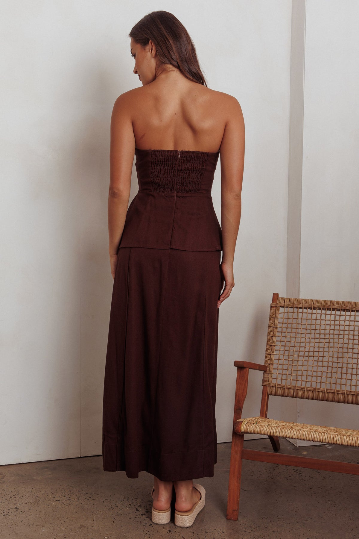 Savannah Dress Chocolate