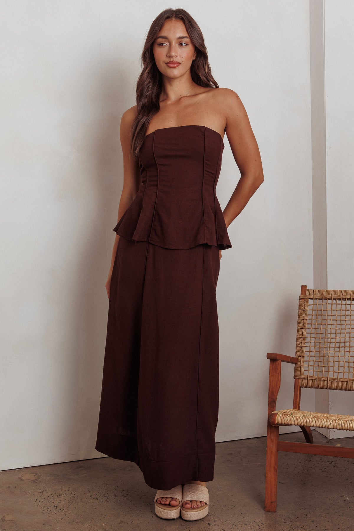 Savannah Dress Chocolate