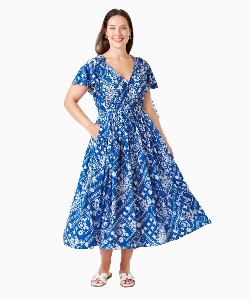 Amari Dress Cobalt