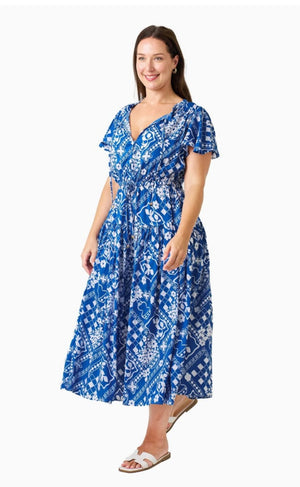 Amari Dress Cobalt