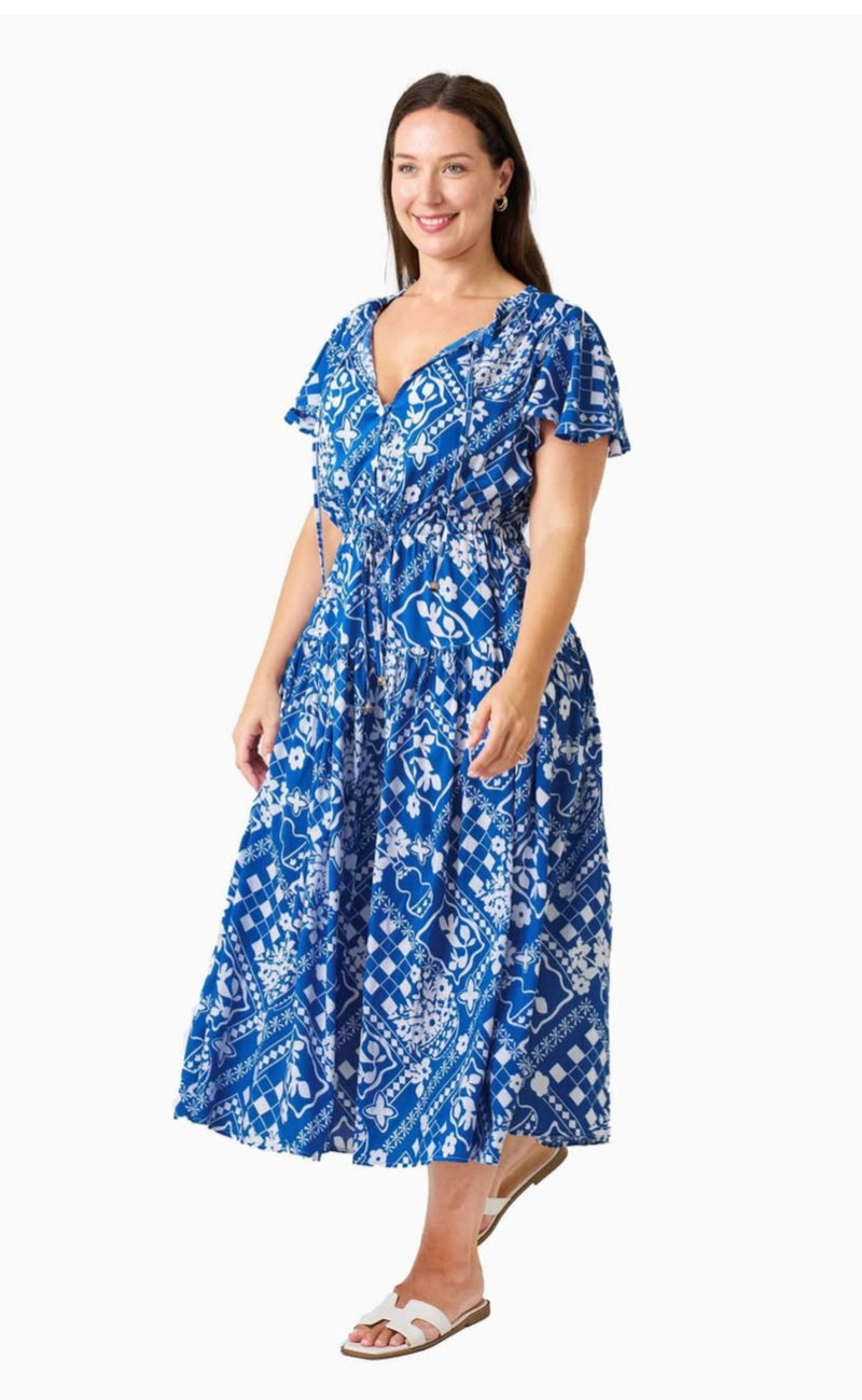 Amari Dress Cobalt