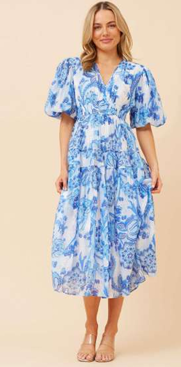 Briana Dress Cobalt