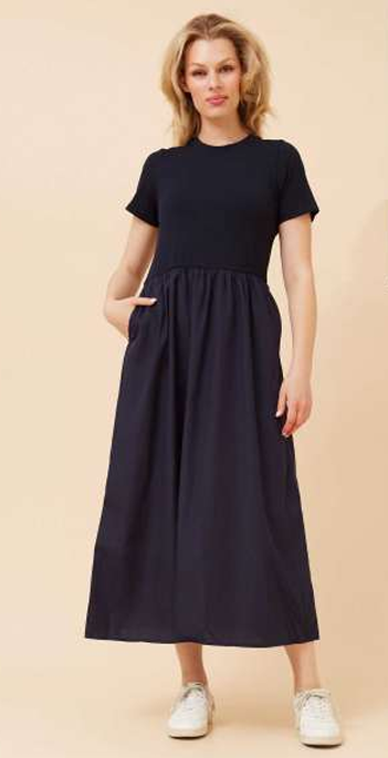Kamila Dress Navy