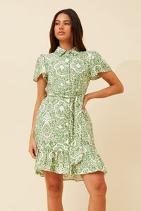 Fiora Dress Green