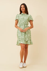 Fiora Dress Green