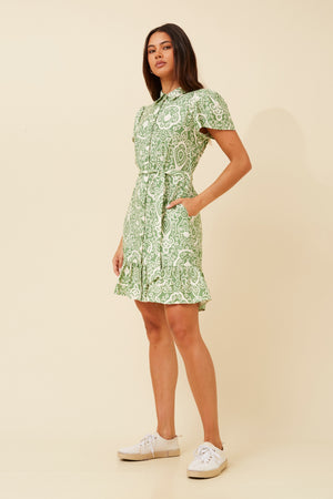 Fiora Dress Green