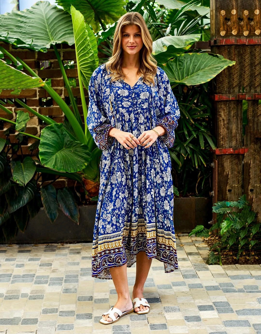 Eliana Dress Royal Blue