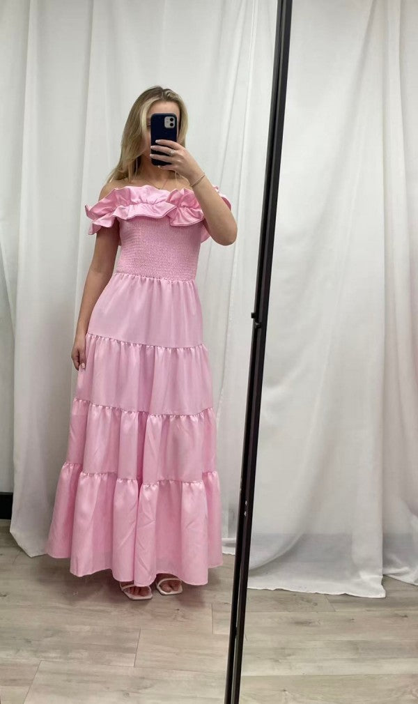 Arabella Dress Baby Pink