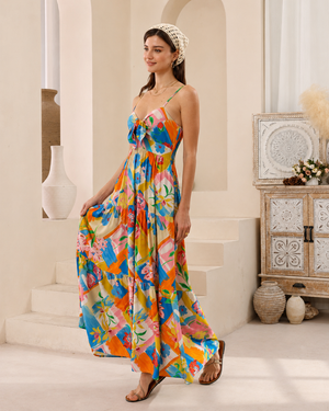Chloe Dress Orange