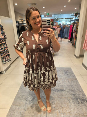 Sadie Dress Chocolate