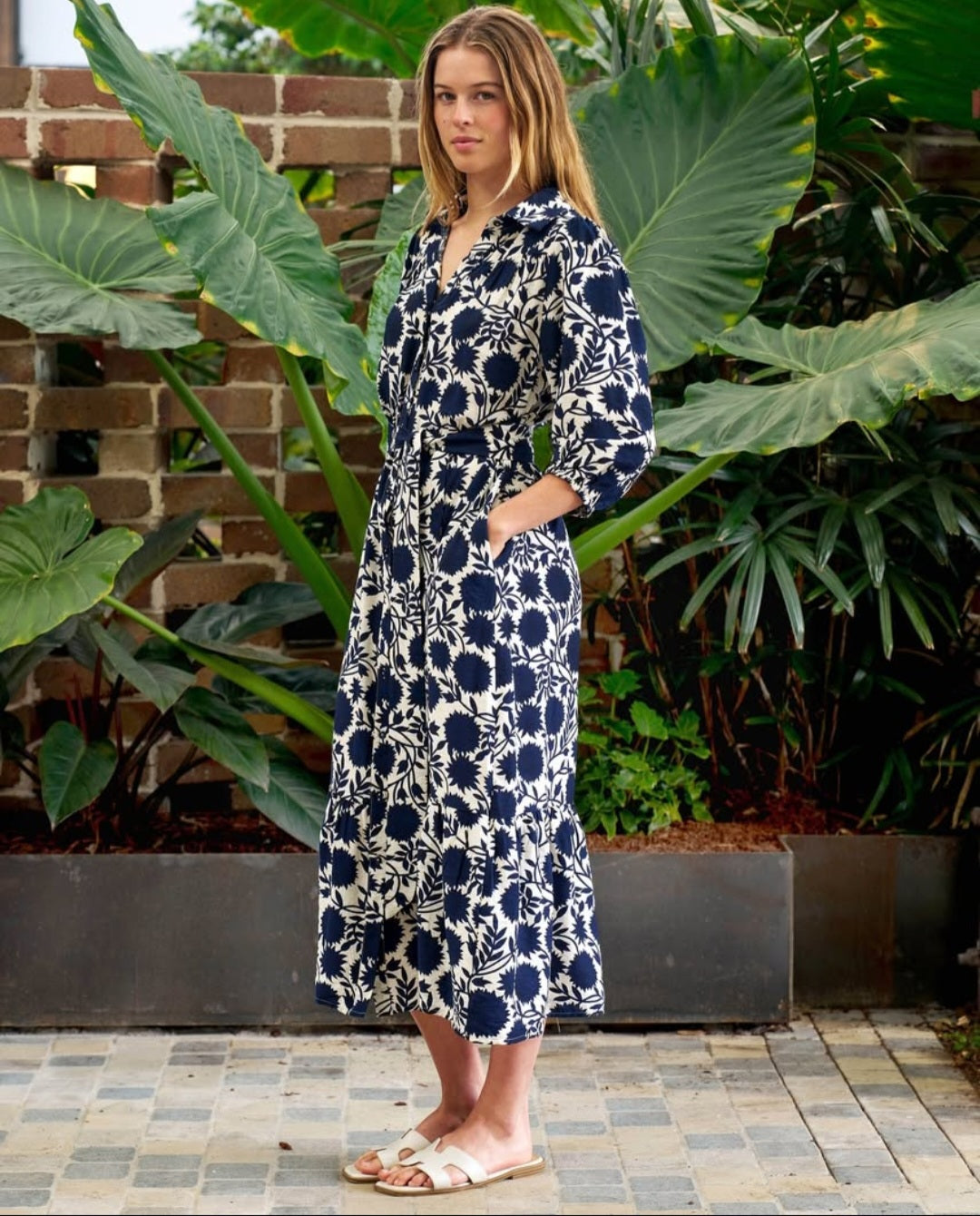 Avija Dress Navy
