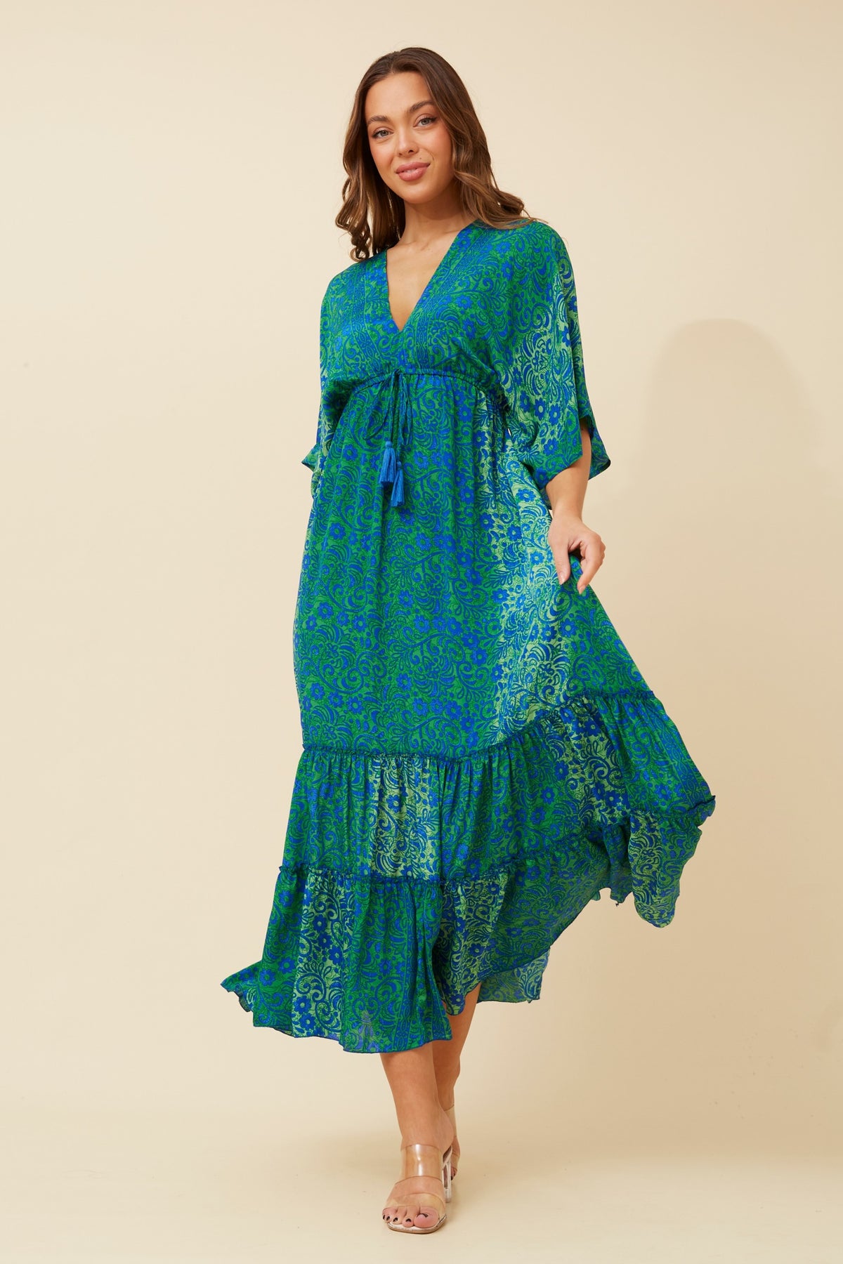 Helene Dress Green