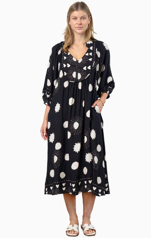 Neisha Dress Sun Print