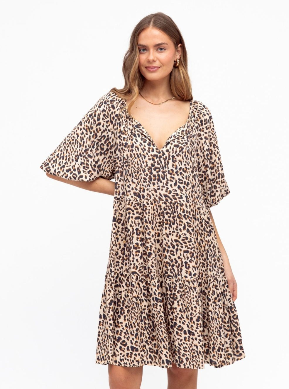 Della Dress Animal Print