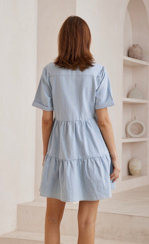 Naja Dress Light Blue