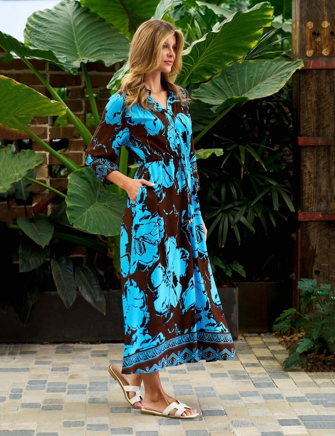Kaitlyn Dress Cobalt