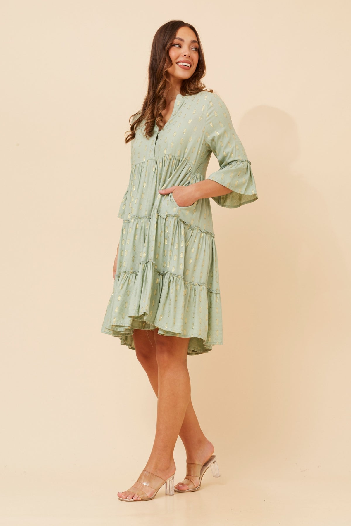 Cadence Dress Sage