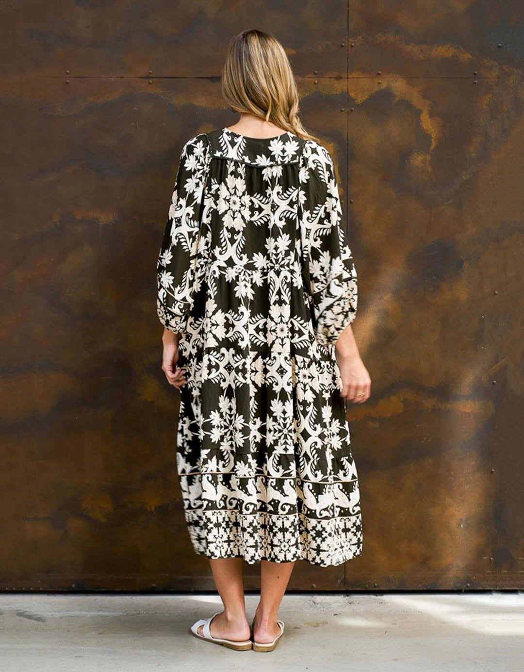 Eliana Dress Sea Green