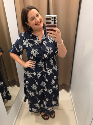 Kaitlyn Dress Midnight Blue