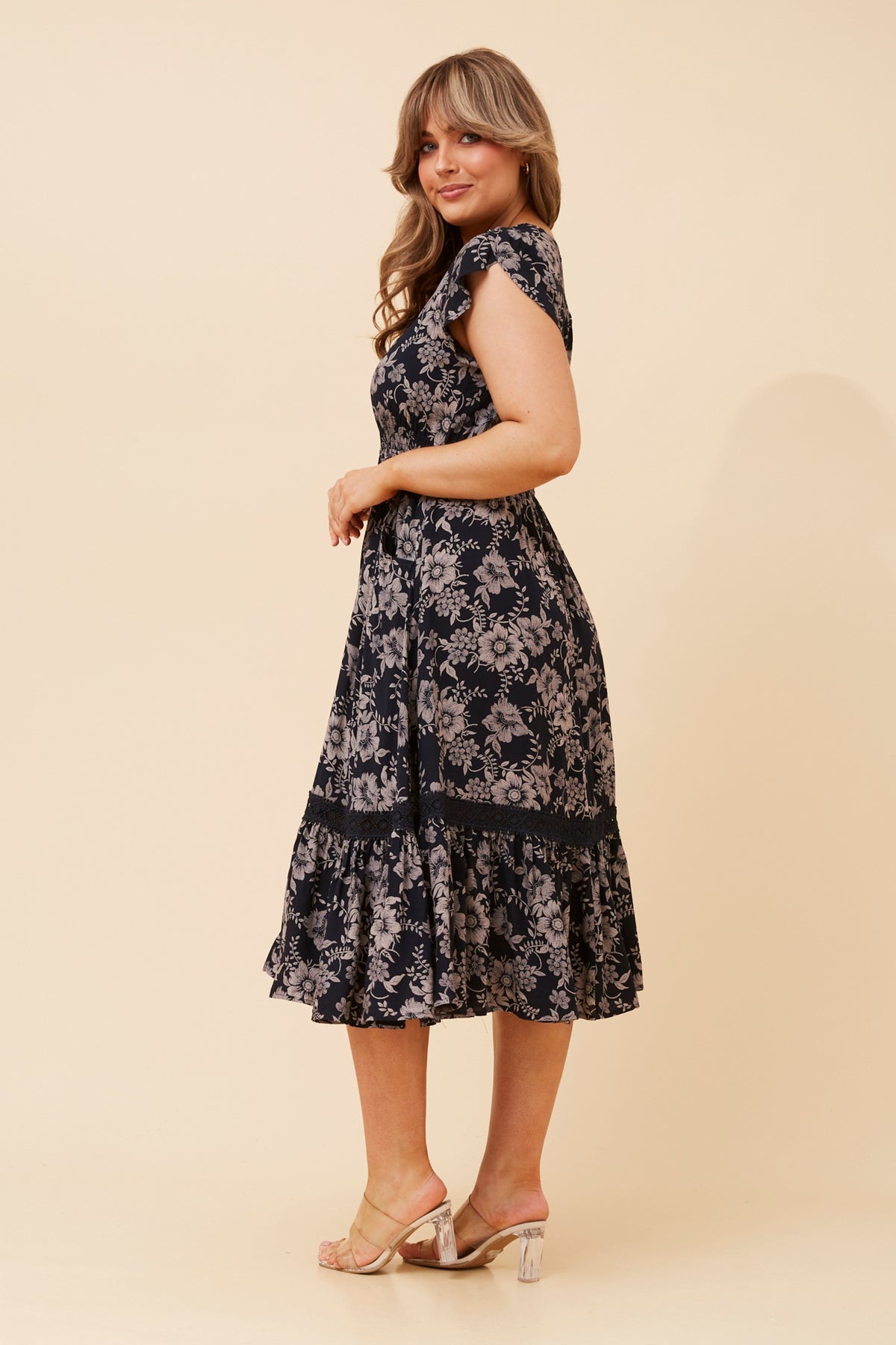 Aggie Dress Navy